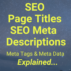 seo meta descriptions titles meta data tags