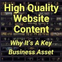 quality website content seo business